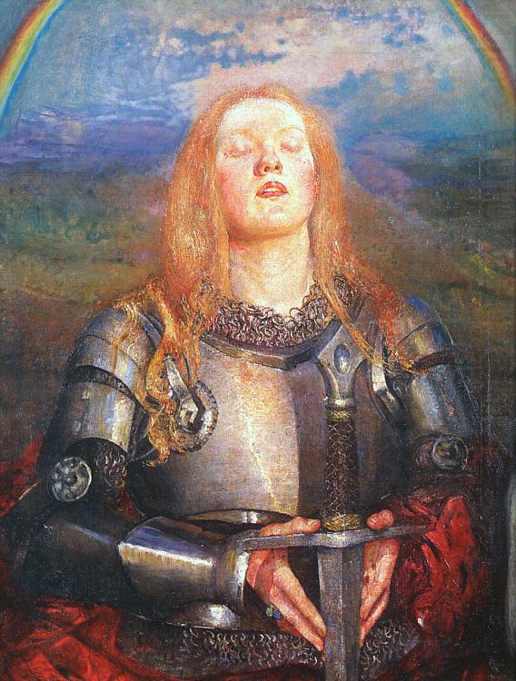 Annie Louise Swynnerton Joan of Arc china oil painting image